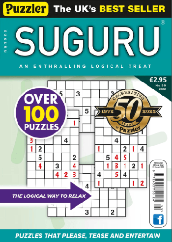 Puzzler Suguru Issue 99 2022