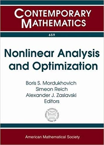 FreeCourseWeb Nonlinear Analysis and Optimization IMU AMS Special Session on Nonlinear Analysis and Optimization June 16 19 2014