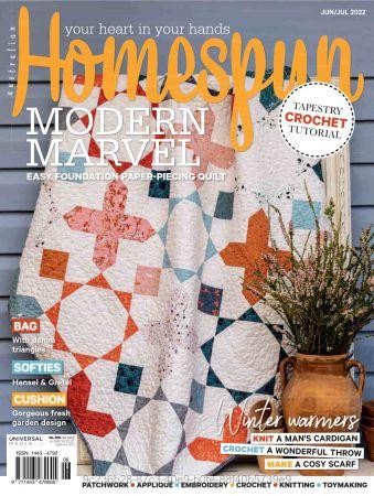 Australian Homespun June July 2022 True PDF