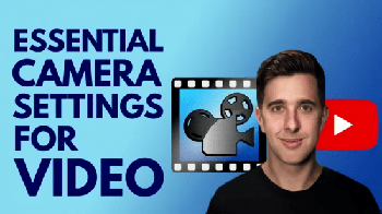 FreeCourseWeb Essential Camera Settings for Video Frame Rates Shutter Speed Aperture ISO