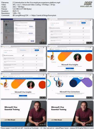 Linkedin Microsoft Viva Essential Training