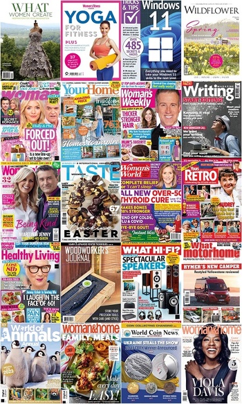 100 Assorted Magazines March 05 2023