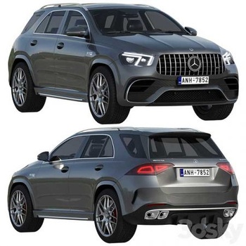 DesignOptimal 3DSky Mercedes Benz AMG GLE 63 2021