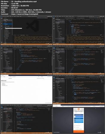 FreeCourseWeb Lynda Building Angular and ASP NET Core Applications