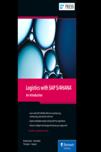 Logistics with SAP S4HANA An Introduction 3rd Edition by Deb Bhattacharjee EPUB