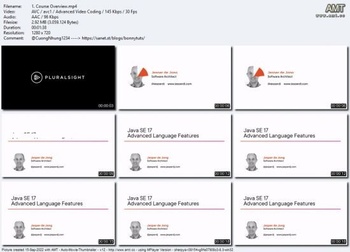 PluralSight Java SE 17 Advanced Language Features