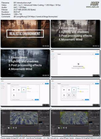 Udemy Create A Realistic Environment for your Game using Unity