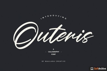 DesignOptimal Outeris Calligraphy Font