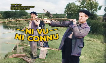 BluRay colorized Ni vu ni connu 1958 Yves Robert Louis de Funès Noëlle Adam Claude Rich Pierre Mondy Moustache