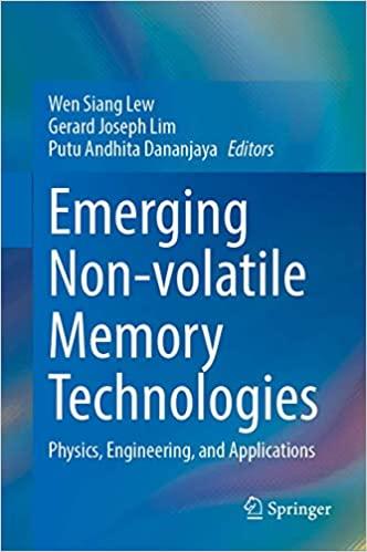 DevCourseWeb Emerging Non volatile Memory Technologies Physics Engineering and Applications