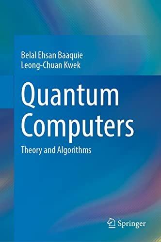 Quantum Computers Theory and Algorithms DevCourseWeb