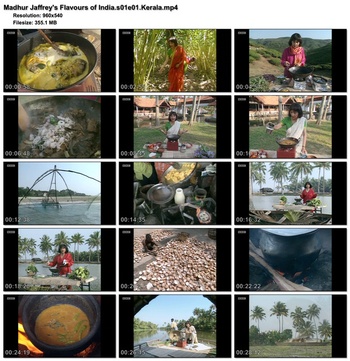 Madhur Jaffrey s Flavours of India BBC 1995 960 540p soft Eng subs