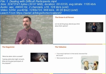 Udemy Managing Difficult Meeting Participants