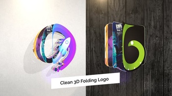 DesignOptimal Videohive Clean 3D Folding Logo Reveal 27578221