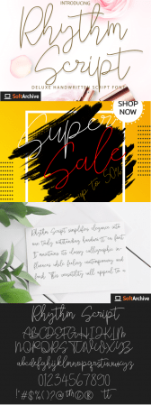 DesignOptimal Rhythm Script Font