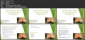 Udemy Complete Carbon Capture Usage and Storage course
