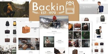 DesignOptimal ThemeForest Backin v1 0 0 Bags And Backpack Modern Shopify Theme 26000055