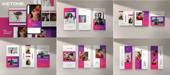 DesignOptimal Ketone Pack 2 Instagram Post Stories PSD