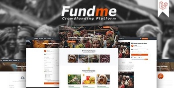 DesignOptimal CodeCanyon Fundme v4 1 Crowdfunding Platform 18276382