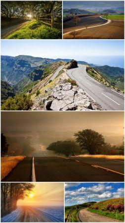 DesignOptimal Roads HD wallpapers Pack 26