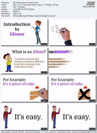 Udemy 15 Common Idioms Used in Daily Life
