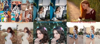 DesignOptimal Creativemarket 10 Lightroom CC Presets Lilax 4558079