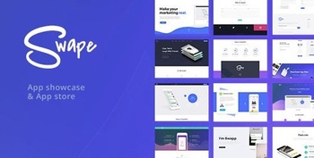 DesignOptimal ThemeForest Swape v1 5 9 App Showcase App Store WordPress Theme 20376082