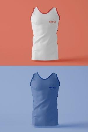 DesignOptimal Training Tank Top Mockup 343940263