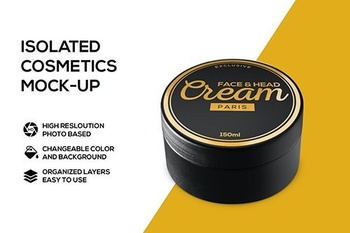 DesignOptimal Cream box mockup