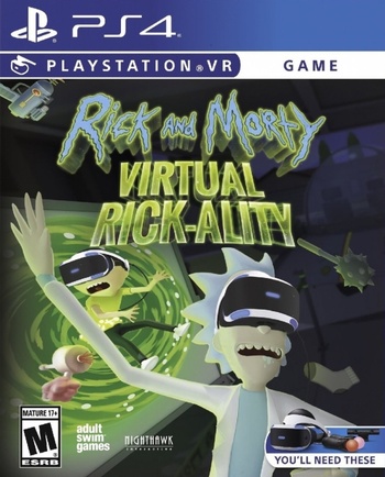 Rick and Morty Virtual Rick ality CUSA09988 PS4 PKG auctor