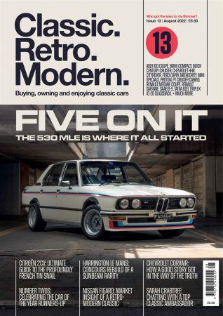 Classic Retro Modern Magazine Issue 13 August 2022
