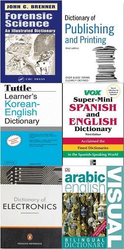 20 Dictionaries Books Collection Pack 26