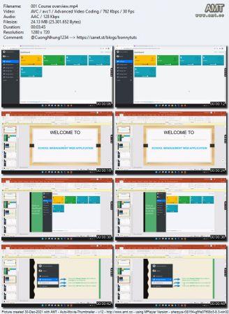 Udemy School Management Project in PHP