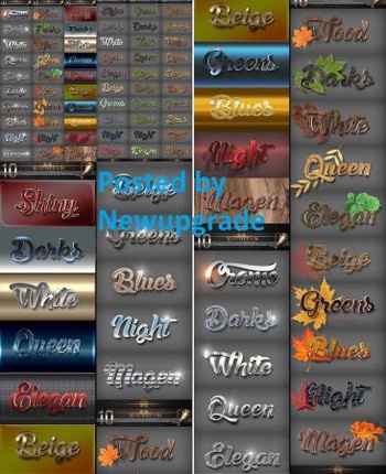 DesignOptimal Graphicriver Bundle 60 3D Text Styles C 25635584