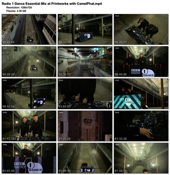 Radio 1 Dance Essential Mix at Printworks with CamelPhat 1280x720p HD 50fps