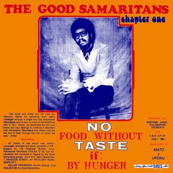 The Good Samaritans No Food Without Taste if by Hunger Analog Africa Dance Edition No 20 2023