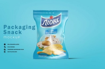 DesignOptimal Packaging Snack Mockup V 2