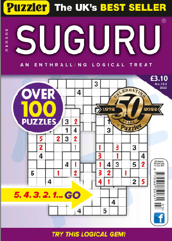 Puzzler Suguru Issue 103 2022