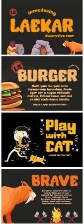 DesignOptimal Laekar Font