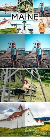 DesignOptimal Maine Mobile Desktop Lightroom Presets