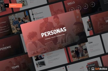 DesignOptimal Personas Personal Portfolio Powerpoint Keynote and Google Slides