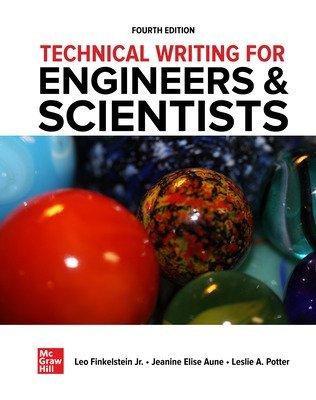 Technical Writing for Engineers Scientists 4th Edition PDF DevCourseWeb
