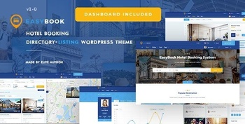 DesignOptimal ThemeForest EasyBook v1 3 6 Hotel Tour Booking WordPress Theme 23206622