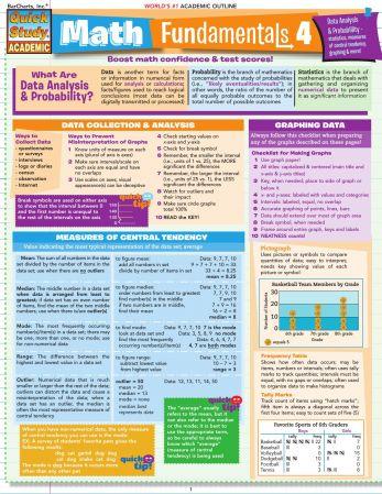 Math Fundamentals 4 Quick Study Academic CourseBoat