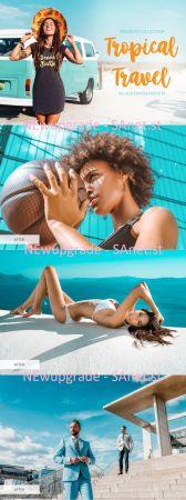 DesignOptimal Tropical Travel Presets Lightroom 4293992