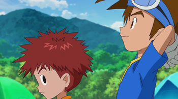 Digimon Adventure S01E03 And to the Digital World 1080p HD with Subtitles