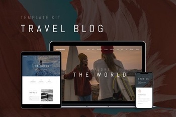 DesignOptimal ThemeForest Vagabonds v1 0 Travel Blog Template Kit 26621567