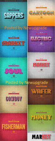 DesignOptimal Vintage Retro Text Effect 25471272