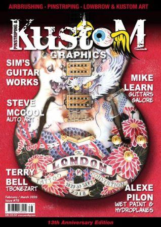 FreeCourseWeb Pinstriping Kustom Graphics English Edition Issue 78 February March 2020