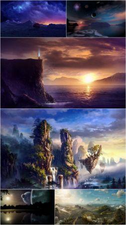 DesignOptimal Fantasy Landscape collection No 3